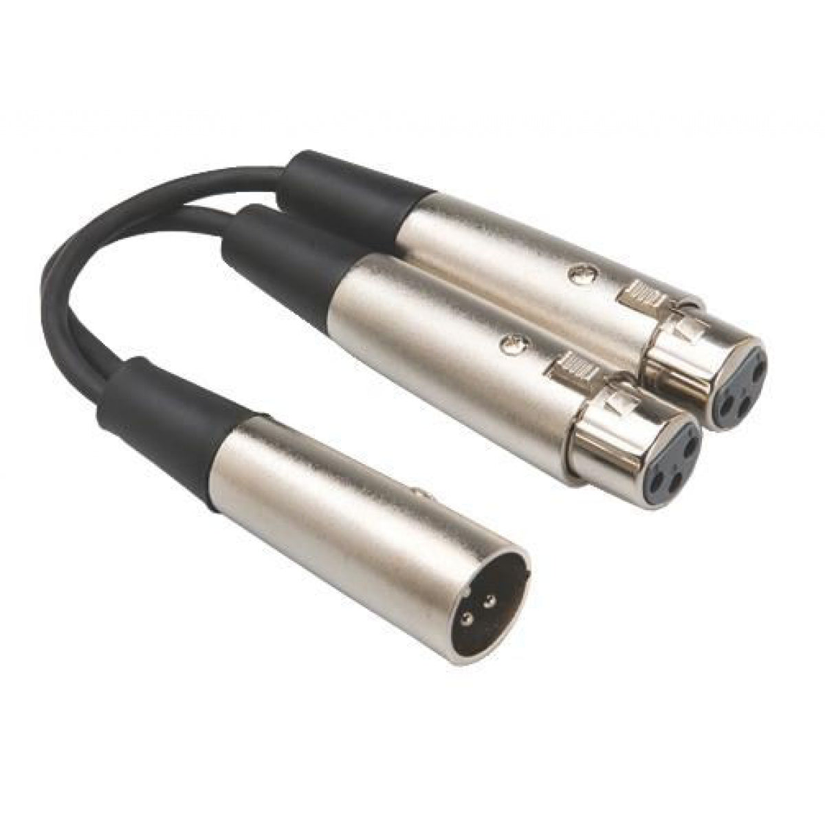 Hosa Y Cable XLR3M to Dual XLR3F