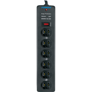 Furman Pro Plug 6-Outlet Power Strip with Surge Protection SS-6