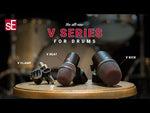 Load and play video in Gallery viewer, sE Electronics V Pack Arena Drum Mic Kit
