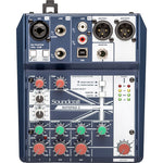 Load image into Gallery viewer, Soundcraft Notepad-5 Small-Format Analog Mixing Console with USB I/O
